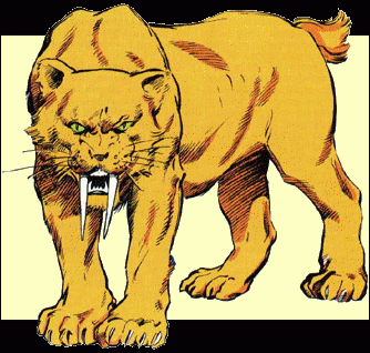 saber-toothed tiger